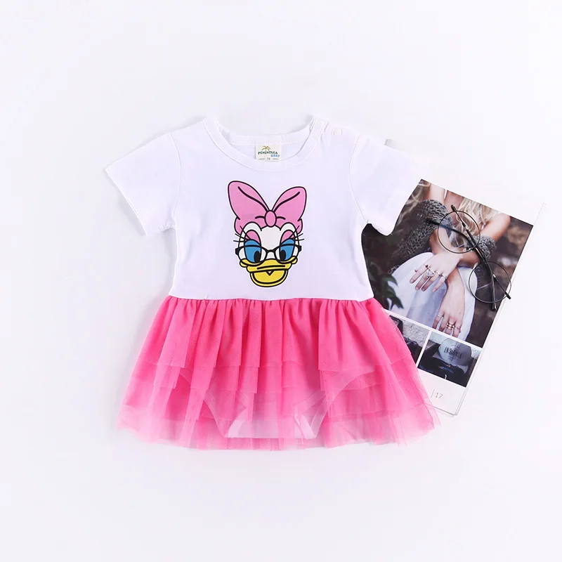 White with dark pink Маскарадный костюм Сейлор Мун на Хэллоуин для маленьких девочек; Детский комбинезон с застежкой в промежности; волшебный комбинезон; комплект с мини-юбкой; праздничная одежда для сиамских праздников - Цвет: White with dark pink