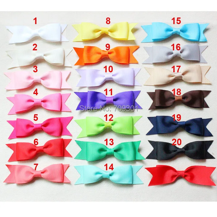 

New 20colors grosgrain ribbon bows with elastic headband