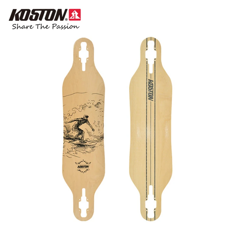 Koston Pro Палубе Лонгборд высокое качество 8Ply канадский клен горячего воздуха
