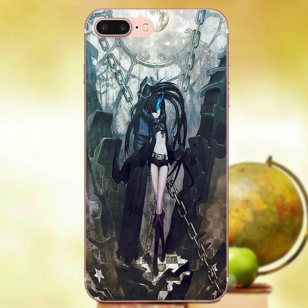 Black Rock Shooter Hatsune Miku For Moto G G2 G3 G4 G5 HTC 530 626 628 630 816 820 One A9 M7 M8 M9 M10 E9 Plus U11 | Мобильные