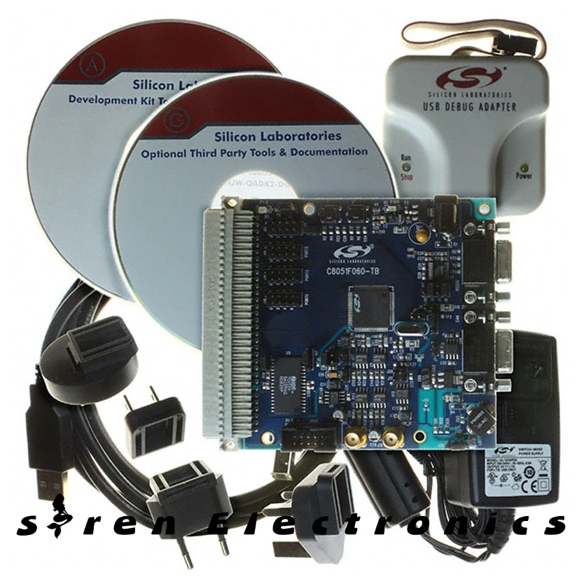 1 шт. x набор для разработки C8051F060DK с американским источником питания оценки C8051F060