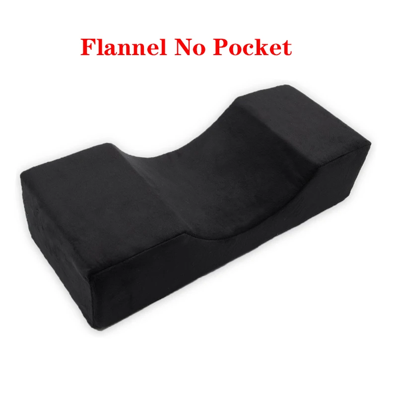 Flannel 1 Профессиональная подушка для наращивания ресниц, мягкие прививочные ресницы, фланелевые подушки для салона красоты, подголовник, поддержка шеи - Цвет: Flannel 1