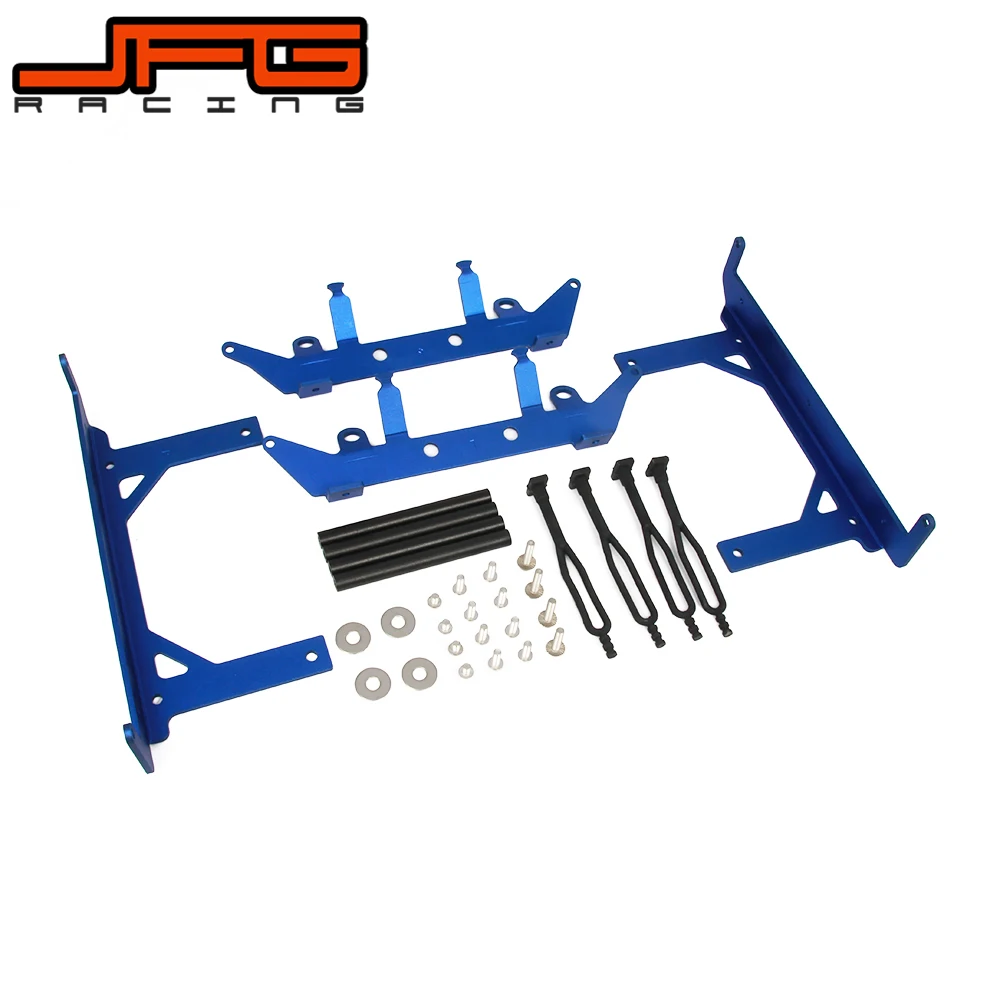 blue Мотоцикл решетка радиатора Обложка Кронштейн для KTM EXC excf XC XCF XCW xcfw MX эту SX SXF SXS SMR 125-500 ENDURO шесть дней - Цвет: blue