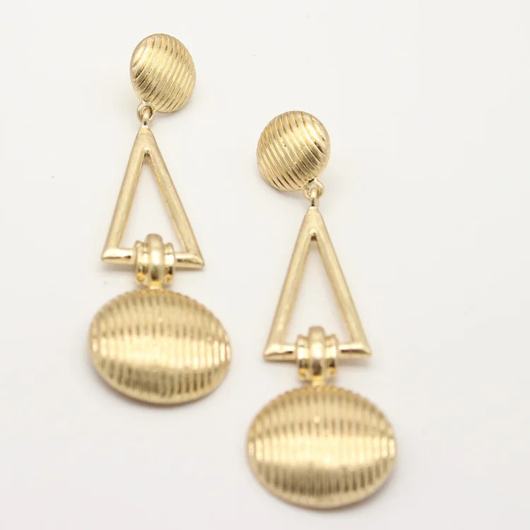 AP-ER1254/TRACYSGER/Geometric exaggerated personality long alloy earrings | Украшения и аксессуары