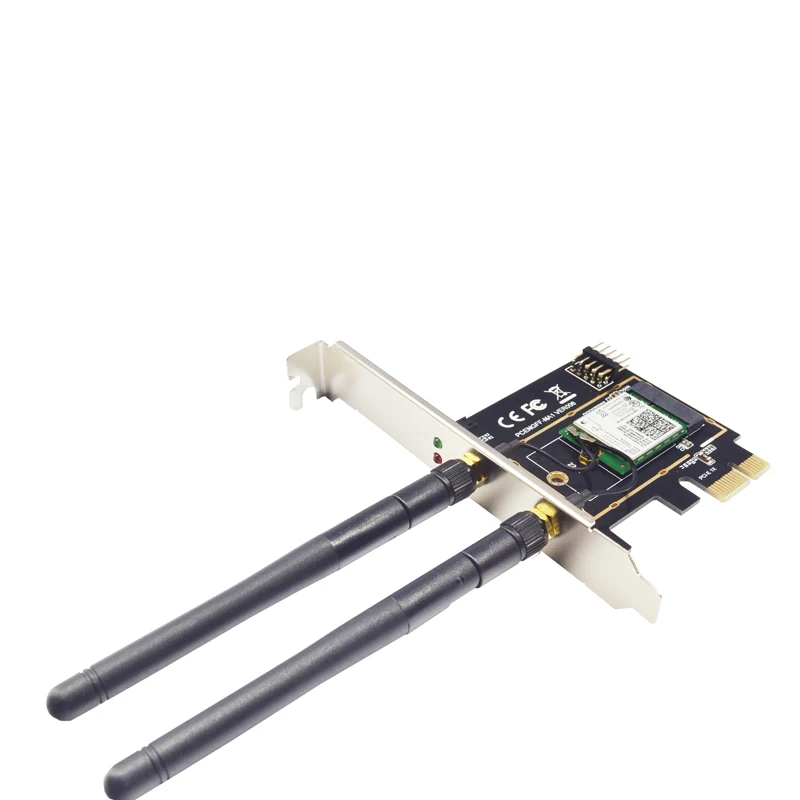 M.2 NGFF Key A + E  Mini PCI-E, WiFi, Bluetooth,  ,  PCI-Express, 1X M2 NGFF,  2230, 2242