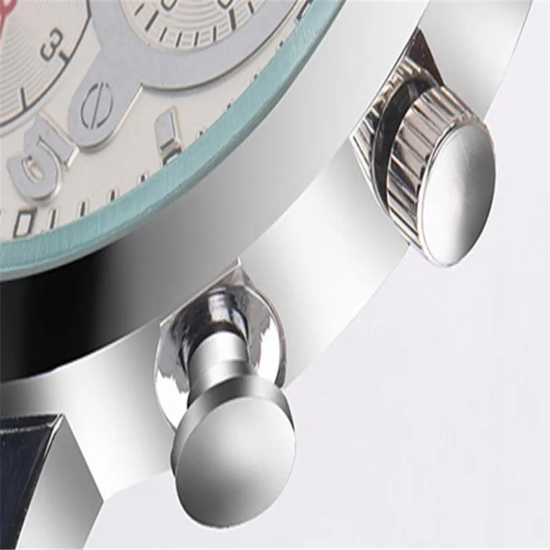 

Top Brand Cool Men Business Quartz Analog Outdoor Sports Watches Military Relogio Masculino Male Clock Hour With Leather #D