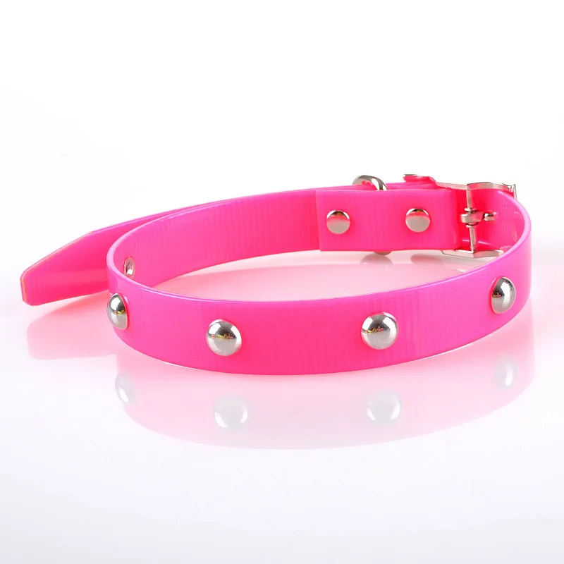 Регулируемые воротники из ТПУ для собак и щенков ожерелье ошейники ошейник кошек