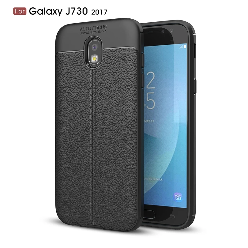 Для Samsung Galaxy J7 2017/J7Pro 2017/J730 чехол для телефона защитный смартфона мягкий личи striae