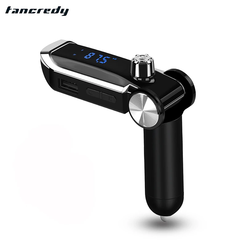 Tancredy беспроводной автомобильный MP3 радио FM модулятор USB TF ЖК дисплей двойной