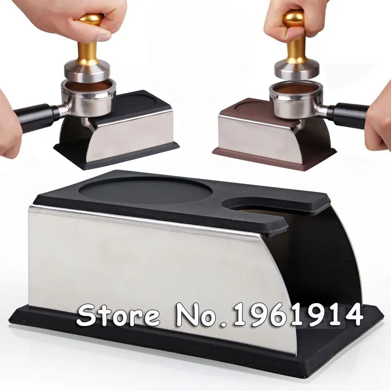 Бесплатная доставка новинка держатель для темпера эспрессо черного и