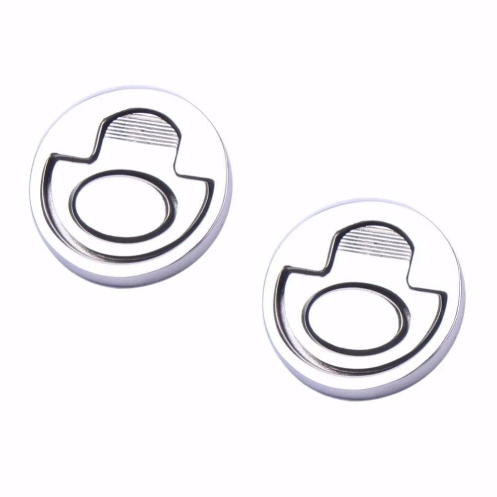

2X Boat Stainless Steel Pull Hatch Latch Locker For Marine Yacht Deck Furniture