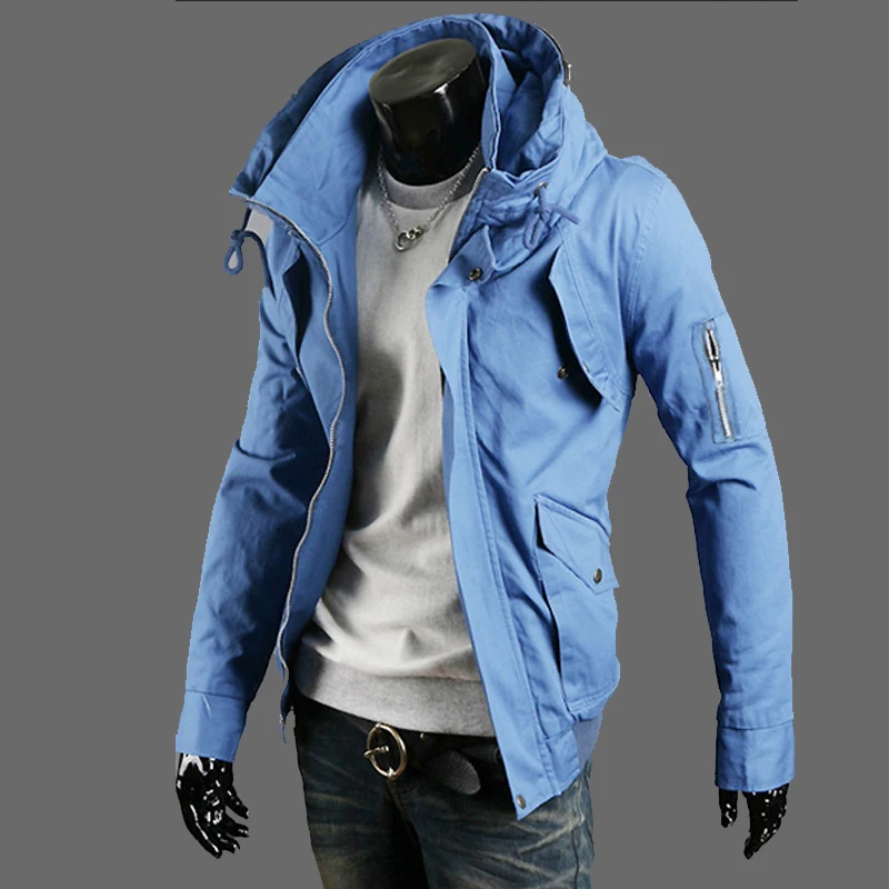 Новинка Весна 2020 мужская куртка Мужская тонкая для отдыха Молодежная