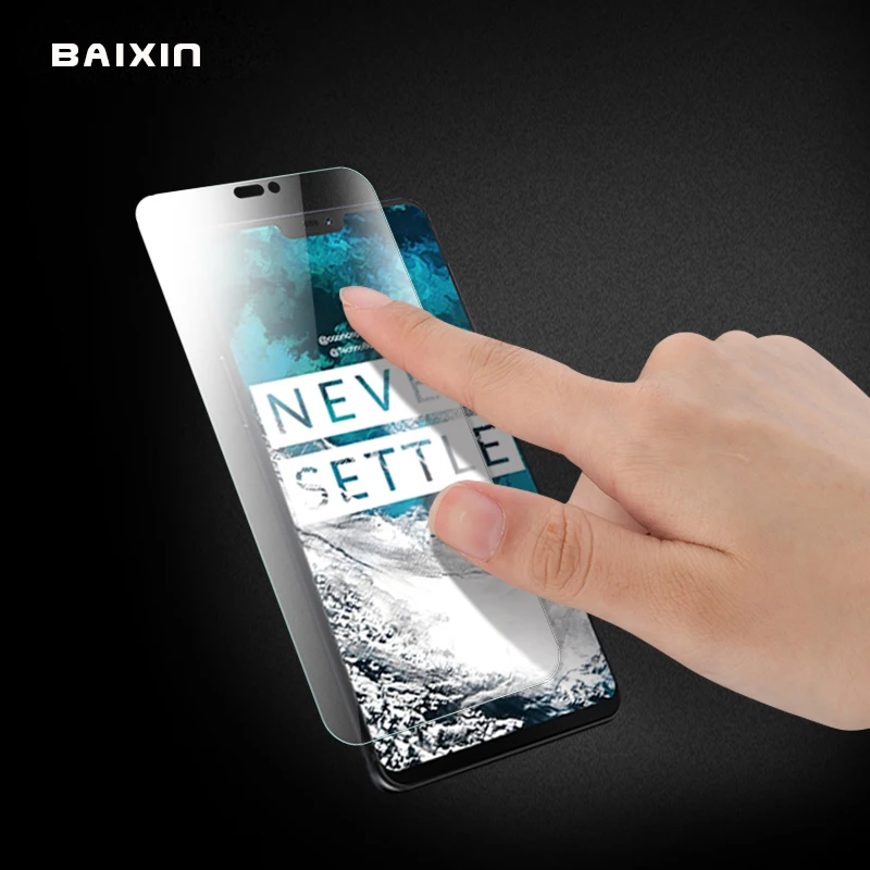 Baixin закаленное стекло для Oneplus 6 2.5D 9H защита экрана против царапин|Защитные стёкла