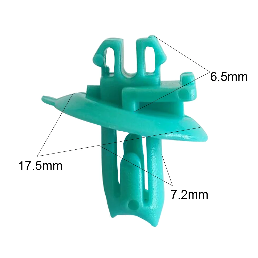 CNIKESIN 50 PCS D136 8 мм отверстие автомобиль нейлоновые зажимы крепления щит