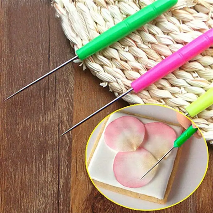 6 PCS Scriber Needle Modelling Tool Marking Patterns Icing Sugarcraft Cake Decorating | Дом и сад