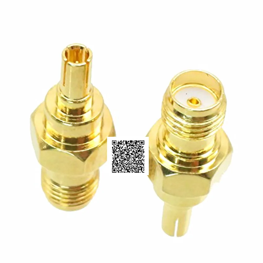 10 шт. SMA Female To CRC9 Male RF Adapter коннектор для 3G 4G модемной антенны | Мобильные телефоны и