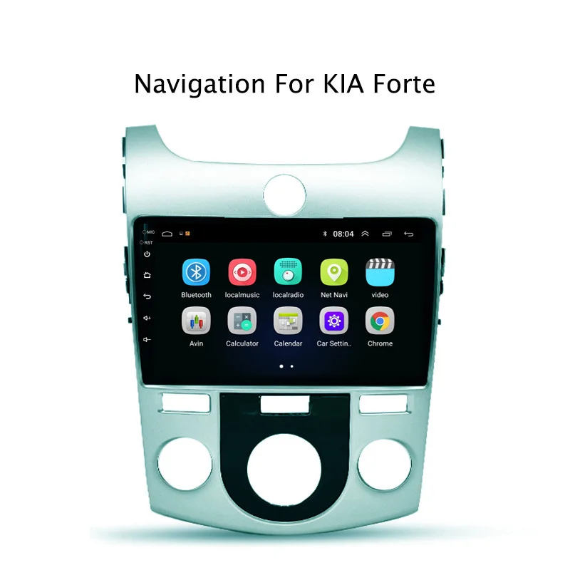 9 &quot2.5D ips Android 8 1 автомобильный DVD gps для Kia Forte 2009 2010 2011 2012 2013 2014 2015 2016 радиоприемник