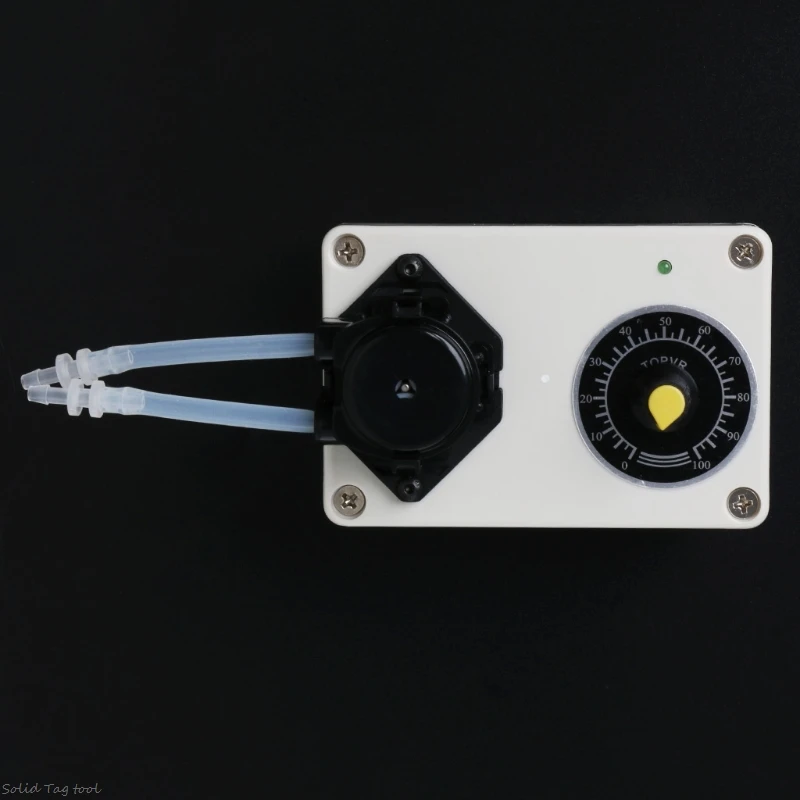 12 В постоянного тока дозирующий насос Регулируемая скорость перистальтический