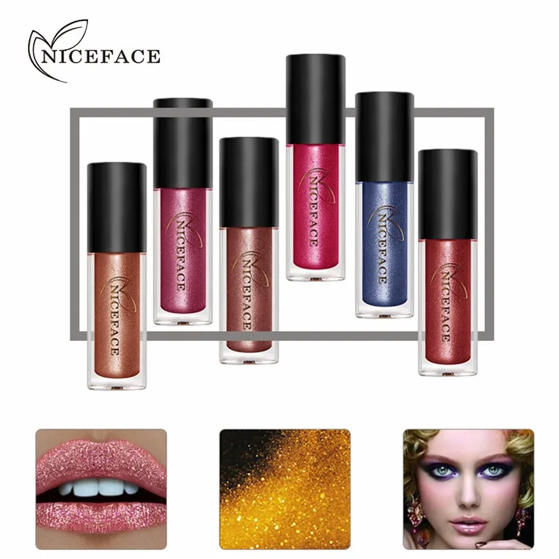 Niceface Pro 18 видов цветов соблазнительная косметика увлажняющая красная бархатная