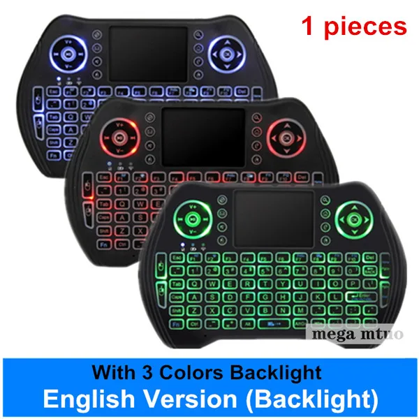 Беспроводная Клавиатура Fly Air mouse MT10 с подсветкой 2 4G русская английская испанская