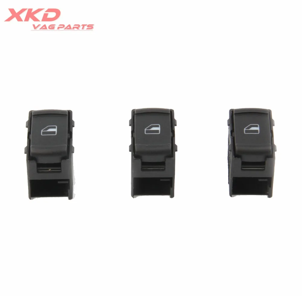 

Кнопка переключения бокового окна для пассажира Bora Jetta Golf MK4 Passat B5 3B0 959 855B, 3 шт.