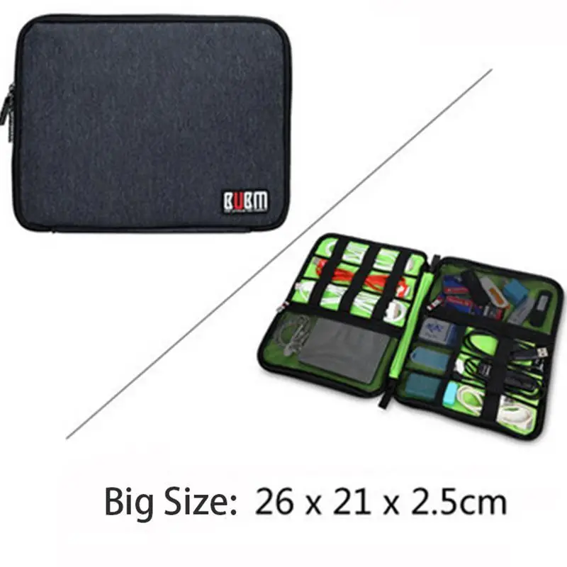 Модная система органайзер набор чехол сумка для хранения цифровых устройств USB