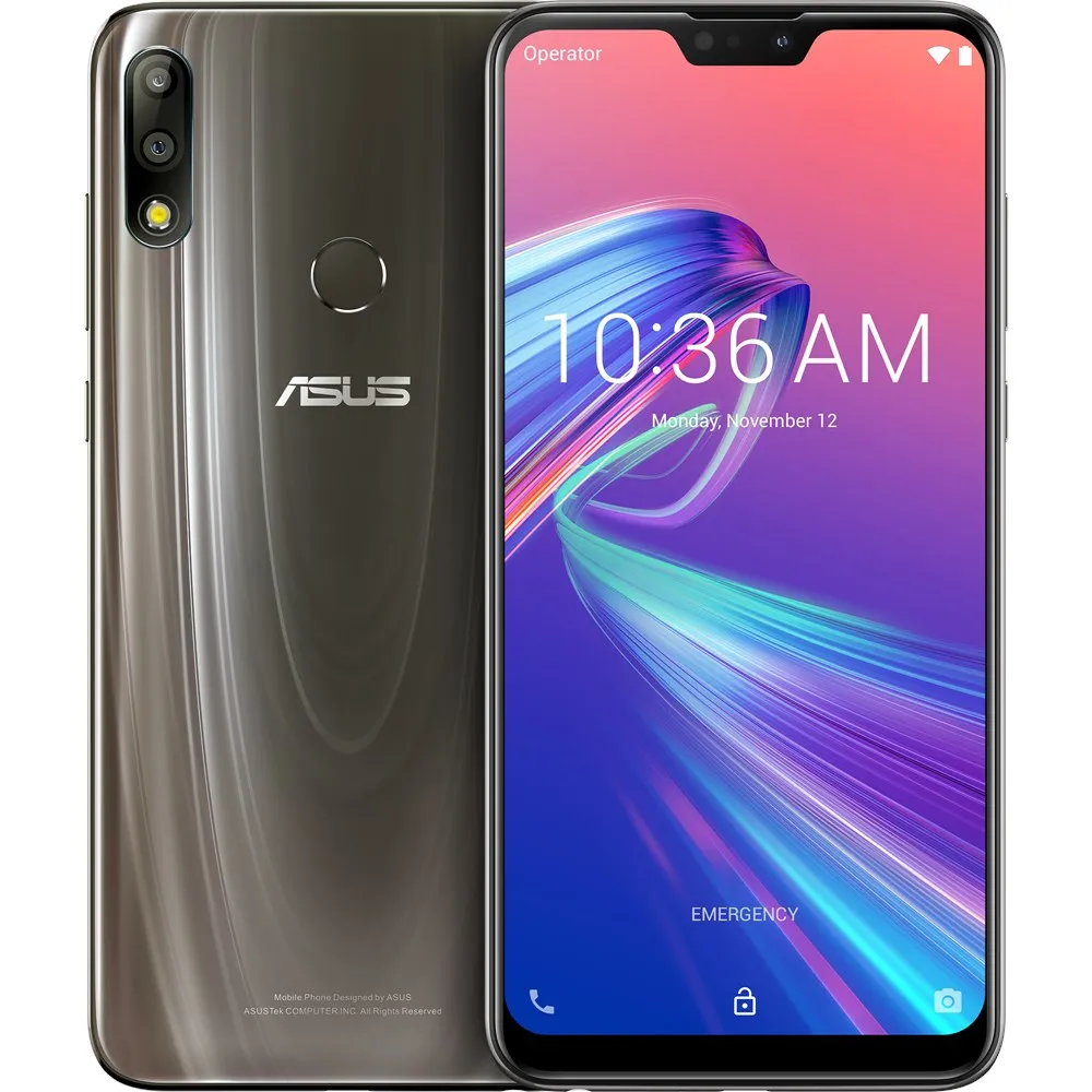 Смартфон Asus ZenFone Max Pro (M2) 4 Гб экран 6 3 дюйма FHD + Snapdragon 660 5000 мАч разблокировка по лицу