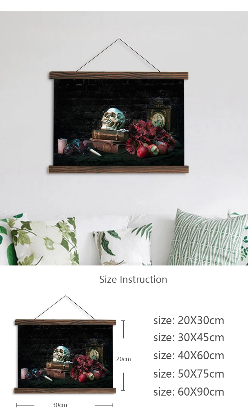Artryst настенный постер с рисунком в виде книги и черепа|hd prints|custom canvascanvas custom |