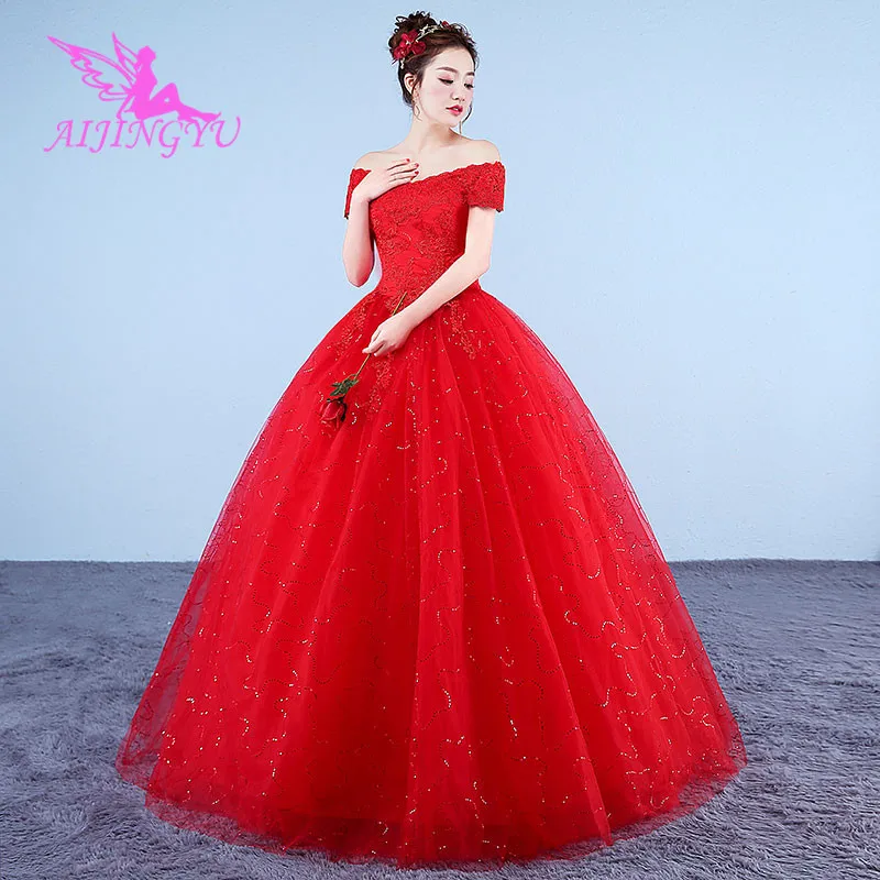AIJINGYU dresses guest comunion weding dress for wedding party WK290 | Свадьбы и торжества