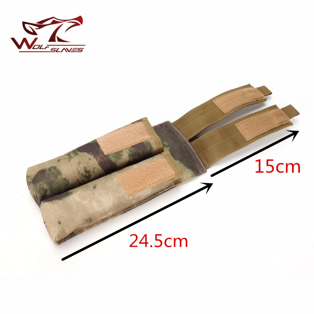 Python P90 тактическая сумка винтовка подсумок Двойной Пистолет Журнал MOLLE Чехол для