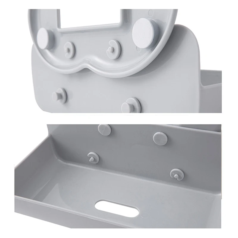Simple Wind Free Punching Multi-function Storage Switch Box Key Mobile Phone Remote Control Toilet Shelf Household Items | Дом и сад