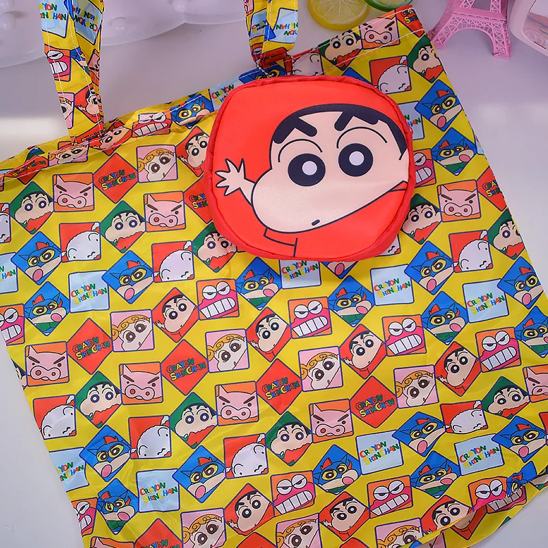 IVYYE 1 шт. Crayon Shin-chan модная переносная сумка для покупок в стиле аниме многоразовая сумка-тоут складные сумки Сумка для хранения новые
