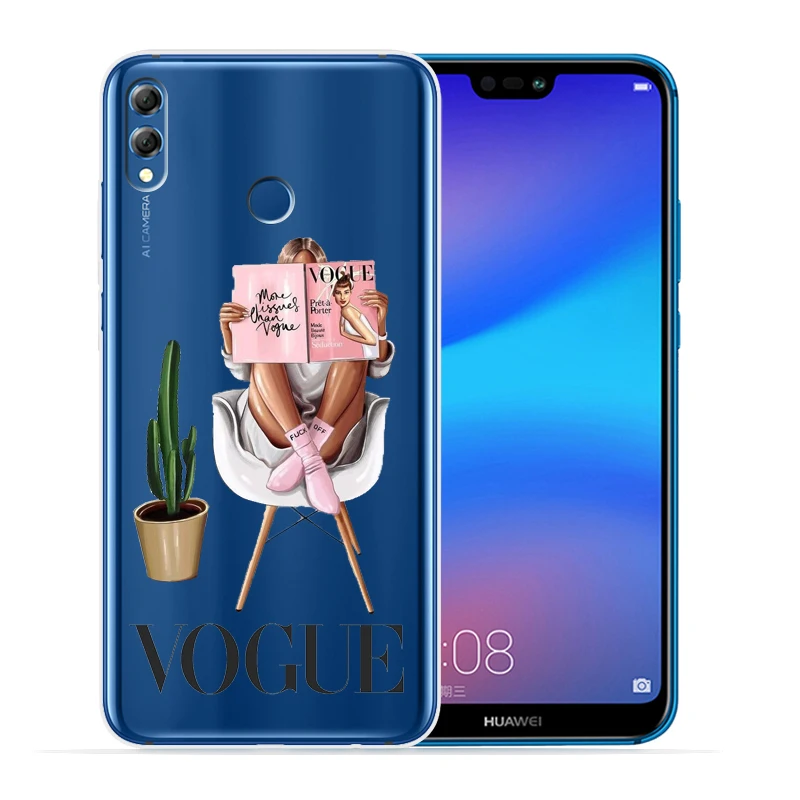 Модный супер мама папа девочка детский чехол для телефона для huawei P30 Lite P30 Pro P20 Lite P8Lite P9Lite P Smart мягкий прозрачный Etui