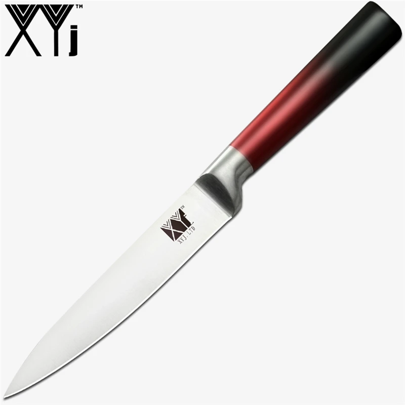 5 inch Utility XYj 3Cr13 нож из высокоуглеродистой стали, кухонный нож из нержавеющей стали, поварские ножи для нарезки стейка, японские инструменты для повара - Цвет: 5 inch Utility