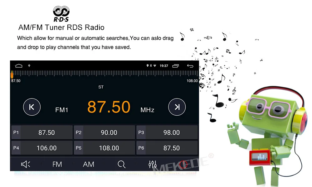 MEKEDE " Android 9,1 4 ядра автомобильный DVD gps плеер для FIAT DOBLO радио 2 Гб ОЗУ+ 32 Гб ПЗУ DAB USB 1080P DVR wifi BT навигационная карта