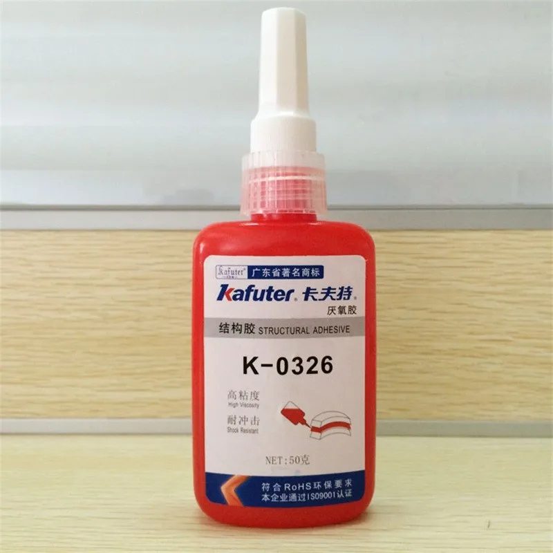 10 шт. Kafuter 50 мл K-0326 анаэробный структурный клей двигатель клей динамик магнит склеивание