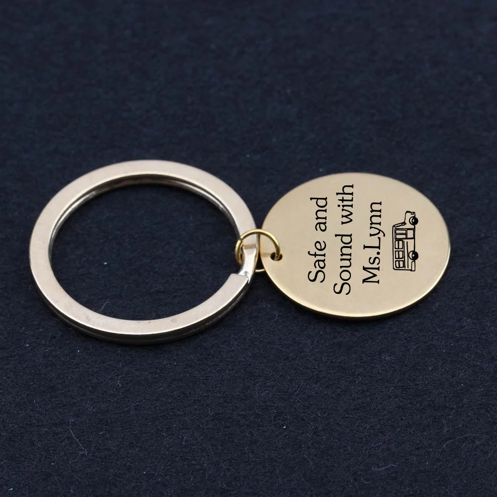 Брелок для водителя автобуса школьный автобус брелок безопасный и звуковой с