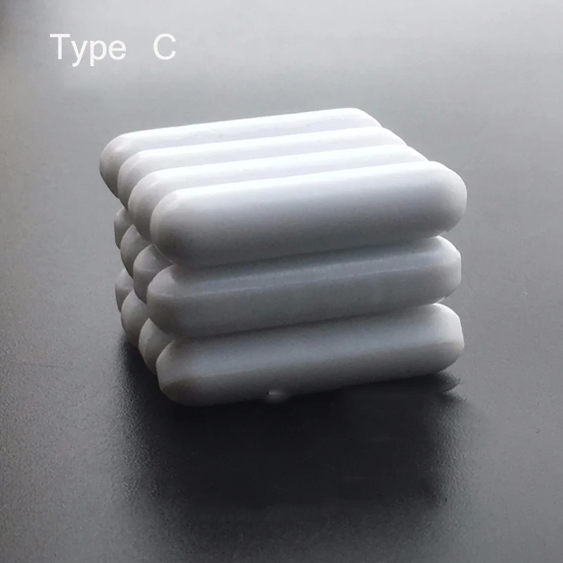 7 шт./компл. смешанный размер PTFE Магнитный мешалка миксер бар тип A B C