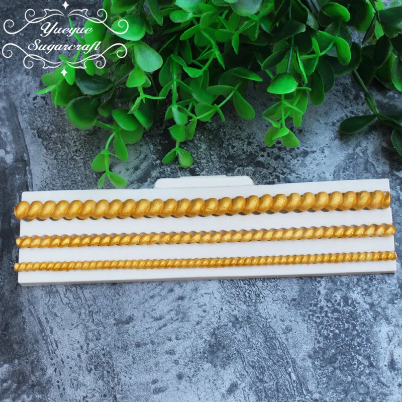 Yueyue Sugarcraft 1 шт. жемчужная силиконовая форма для помадки инструменты украшения