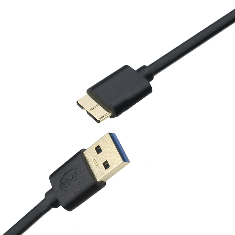 USB Micro B кабель-удлинитель 0,5 м 1 м для внешнего жесткого диска HDD samsung S5 Note3 USB HDD кабель для передачи данных