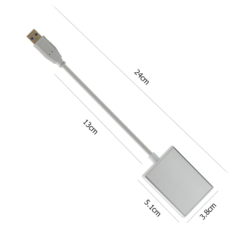 USB 3 0 к HDMI видео графический адаптер 1080P ноутбук компьютер ПК совместимый кабель