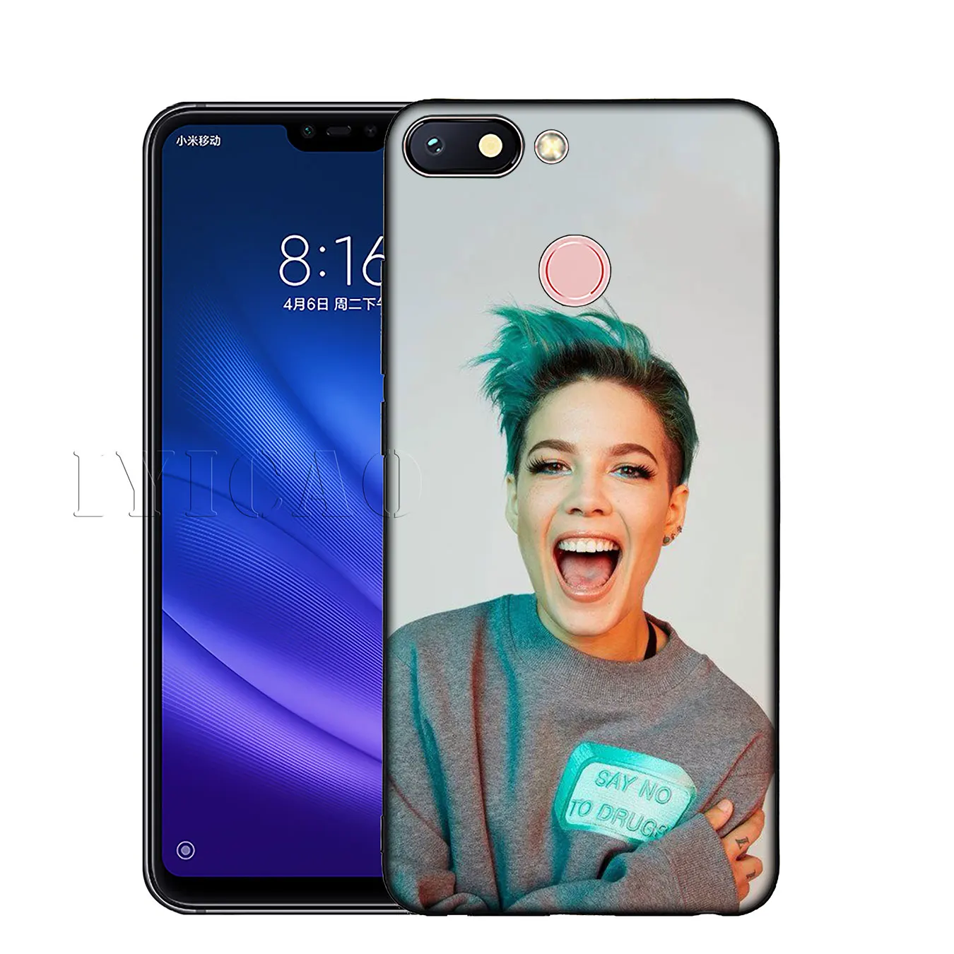 Мягкий чехол для телефона IYICAO Halsey Hopeless Fountain Kingdom Xiaomi Mi 10 9 9T CC9 CC9E 8 SE A3 Pro A1 A2 Lite 6 pocophone