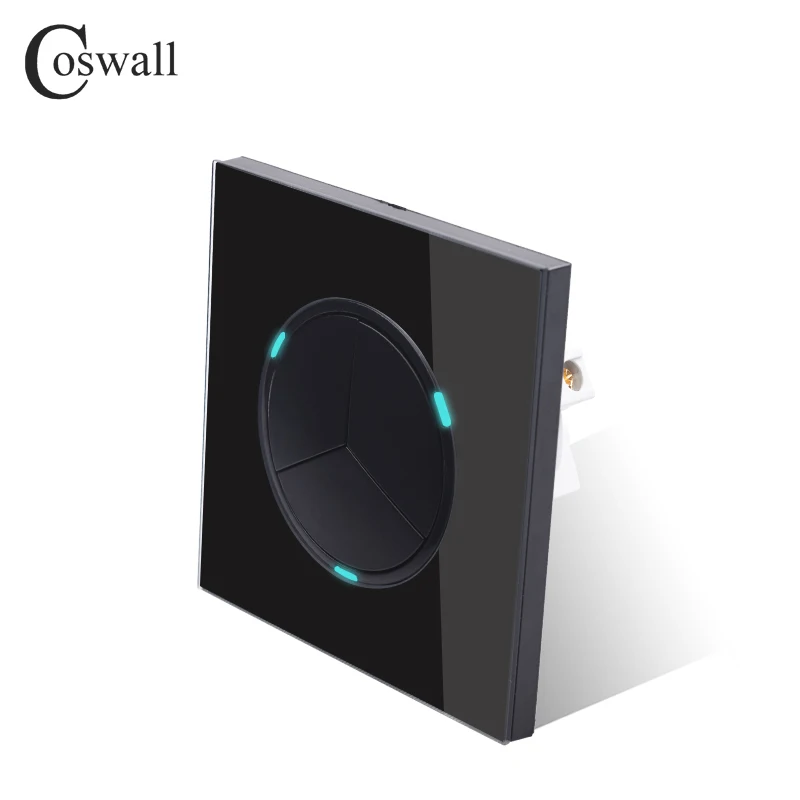 Настенный светильник ель света Coswall 3 клавиши 1 способ включение/выключение со