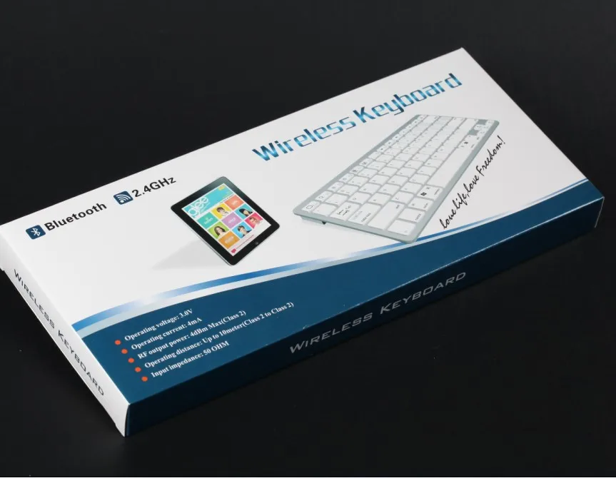 MAORONG TRADING Мини Bluetooth арабская клавиатура для mac/ipad /iphone /ipad Mini серебряные модели