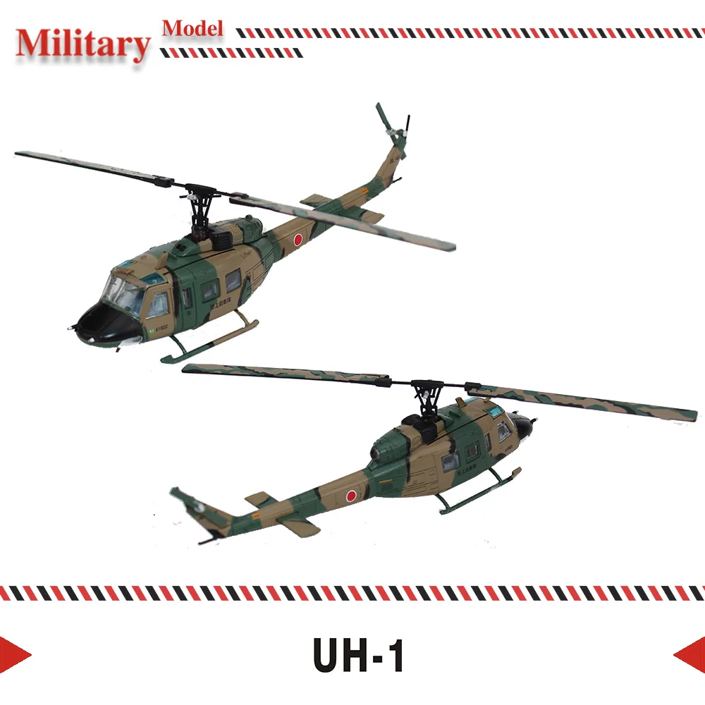 Военная литья под давлением модели самолета 1:100 масштаб UH-1 литой Игрушечная модель самолета Models ITER модели для коллекционного подарка