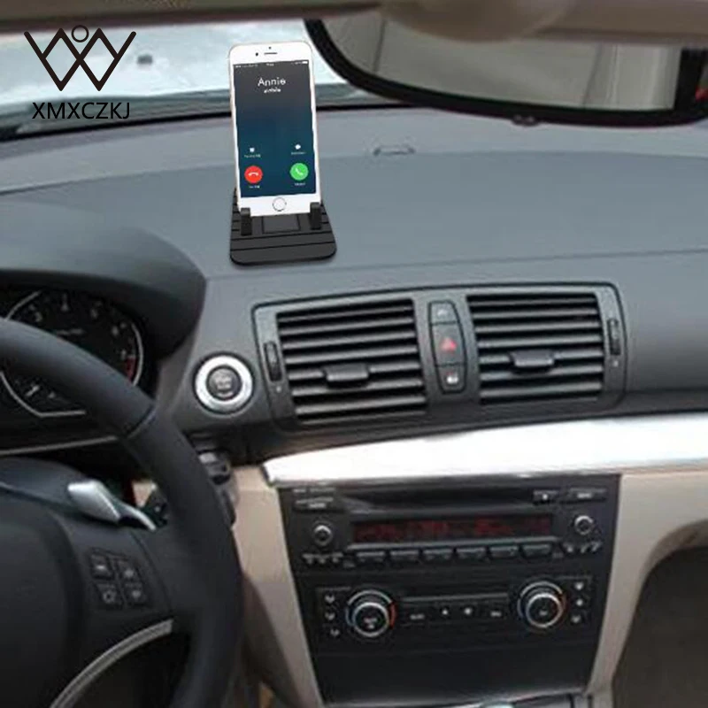 xmxczkj sticky silicone car dash pad mat desk phone holder stable mount mobile phone holder for iphone samsung xiaomi gps holder free global shipping
