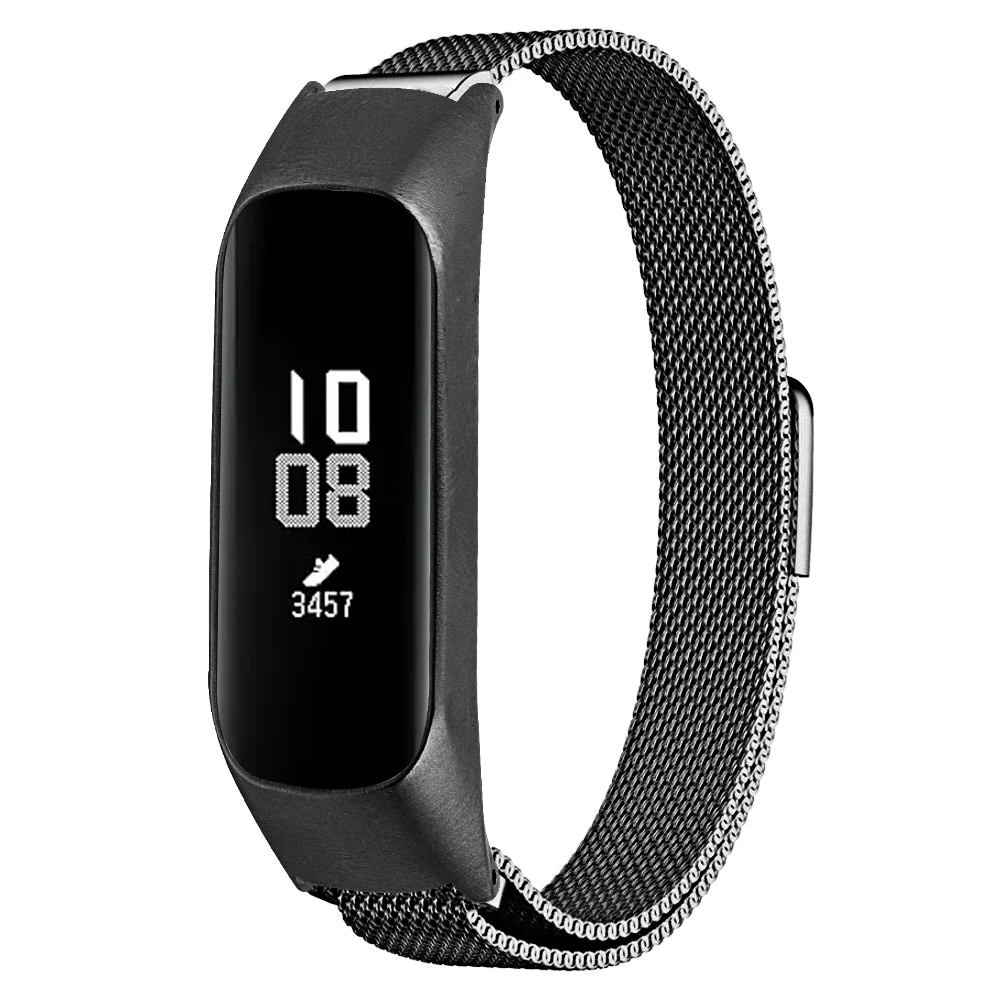 Для samsung Galaxy Fit-e R375 часы из нержавеющей стали ремешок для замены металлический Миланский Браслет часы на магнитном ремешке браслет