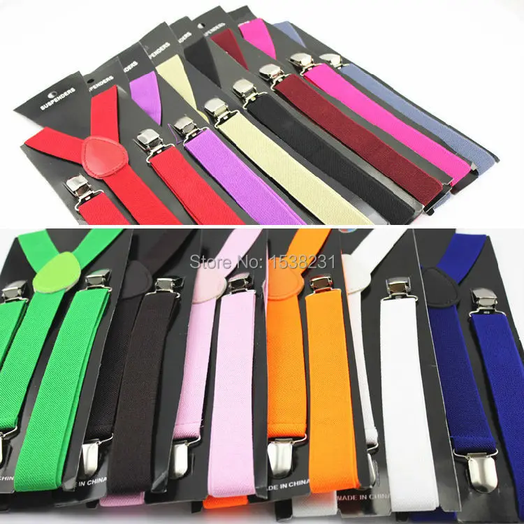 

BRACE0001 мужские и женские эластичные одноцветные регулируемые подтяжки Y-Shape BRACE0001