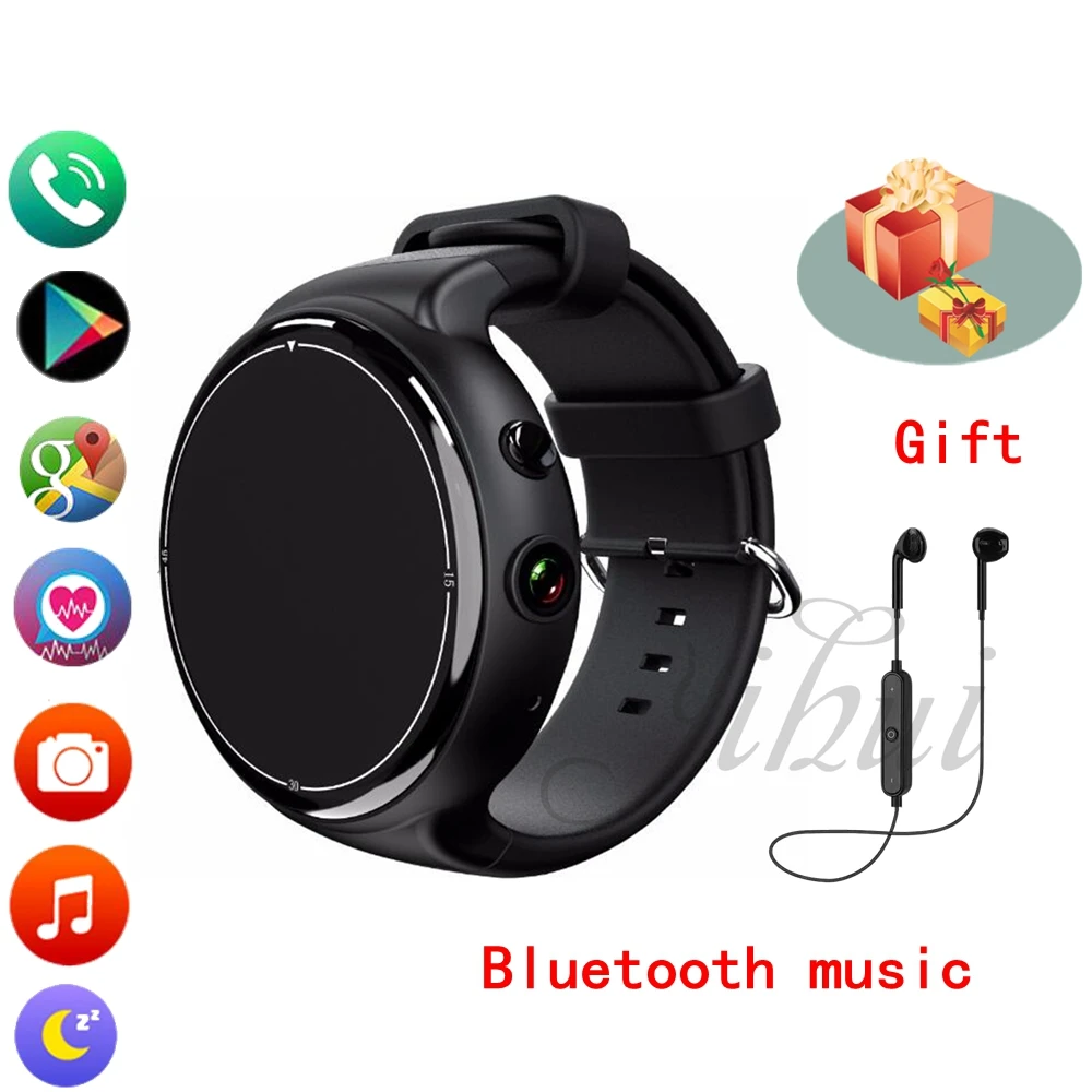X5 AIR 2MP HD Bluetooth Smart часы ОС Android 5 1 Шагомер монитор сердечного ритма 2 г + 16 WI FI gps Smartwatch