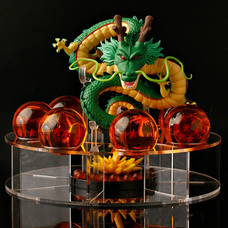 15 см Dragon Ball Z фигурки Shenron Набор шары дракона + 7 шт. 3 5 полки figutas DBZ|Игровые и